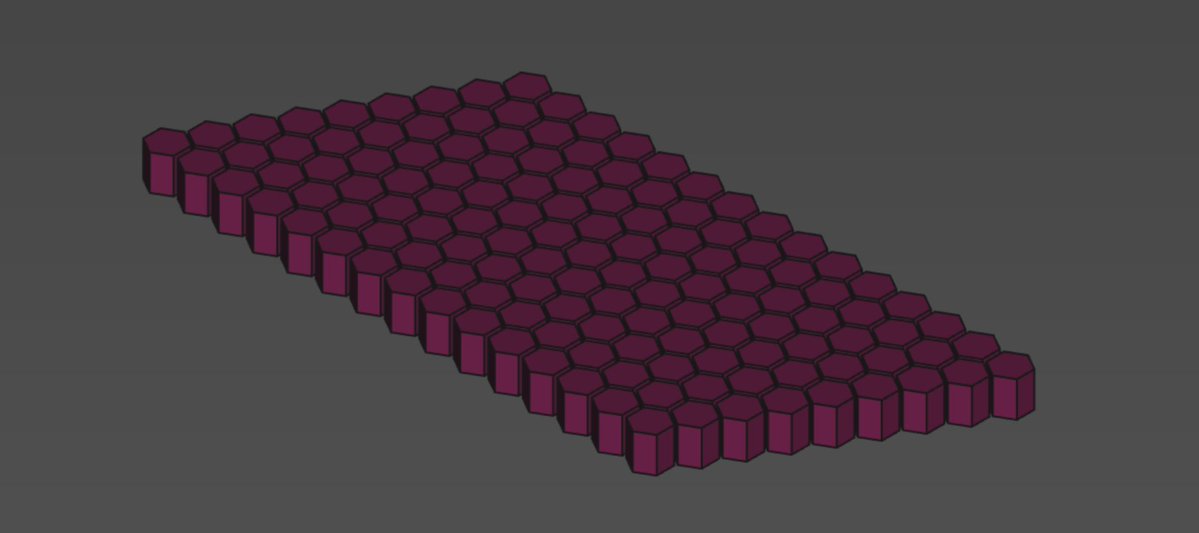 `hexagons`